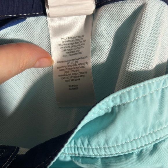 Polo Ralph Lauren Aqua swim trunks Board Shorts size XL - Picture 12 of 15